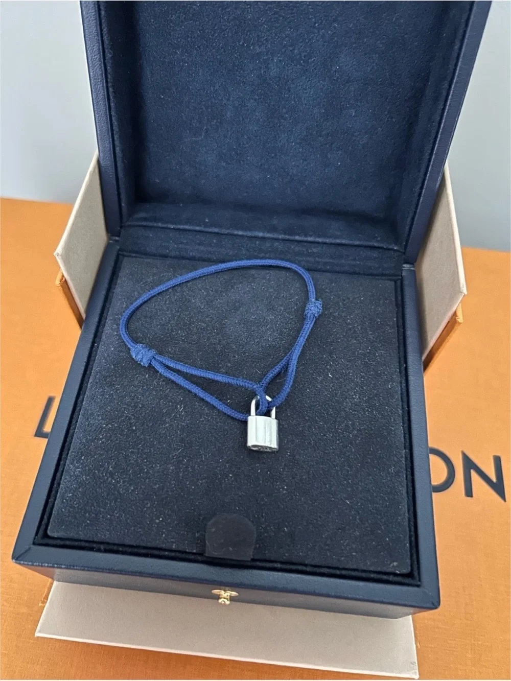 Louis Vuitton X UNICEF 925 Sterling Silver Lockit Bracelet